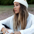 Load image into Gallery viewer, Striped Knit Beanie - Burnt Mustard