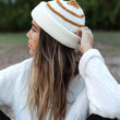 Load image into Gallery viewer, Striped Knit Beanie - Burnt Mustard