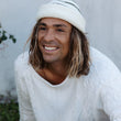 Load image into Gallery viewer, Striped Knit Beanie - Dusty Green