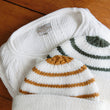 Load image into Gallery viewer, Striped Knit Beanie - Burnt Mustard