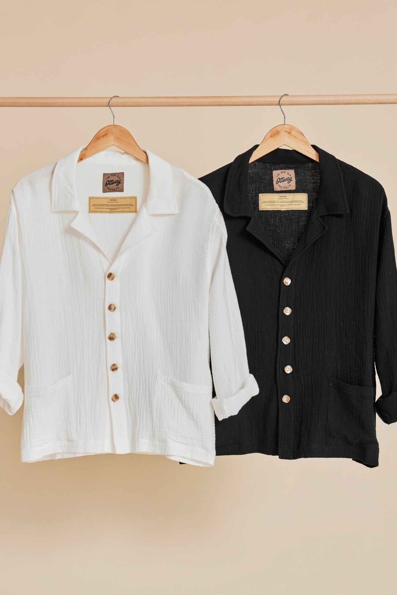 PALMER - WOMEN WHITE LONG SLEEVE SHIRT