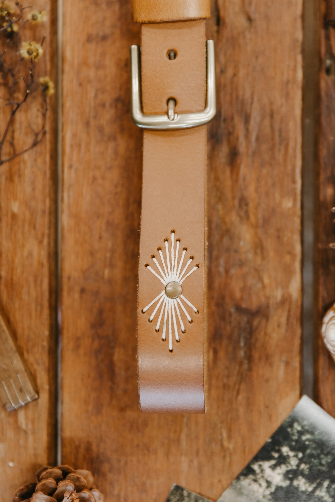 Soleil - Handcrafted Leather Waist Belt