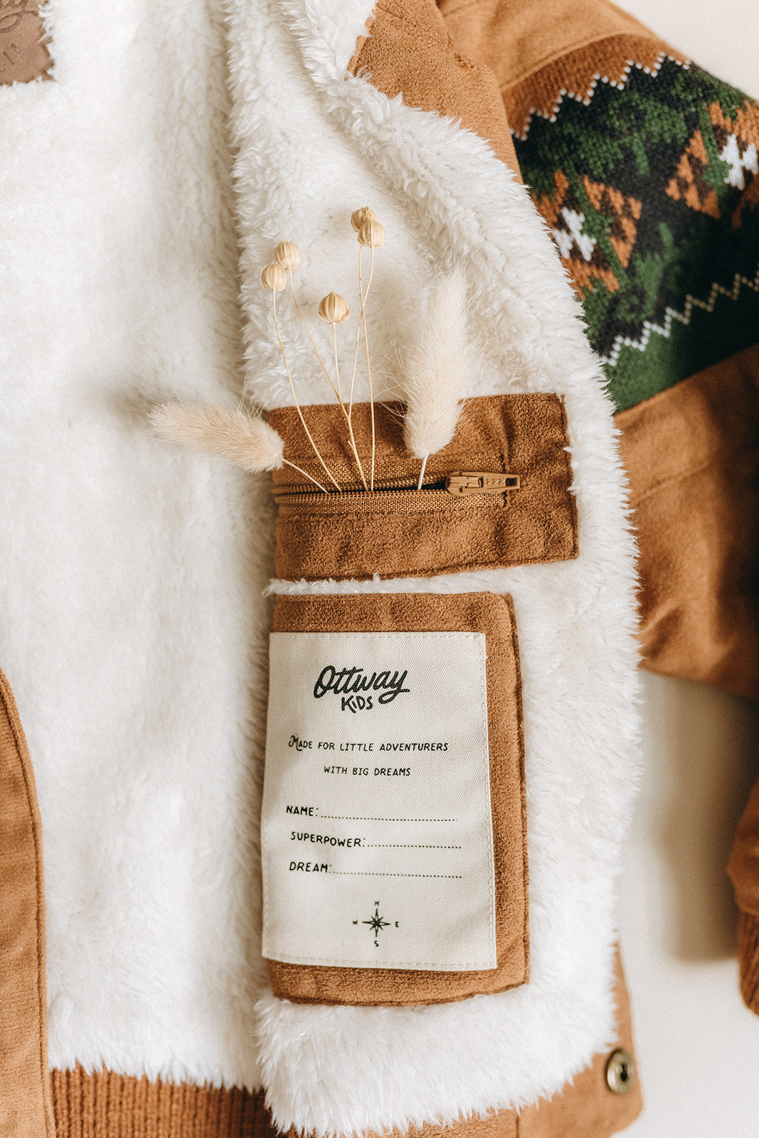 The Brown Rarebird Jacket - Kids