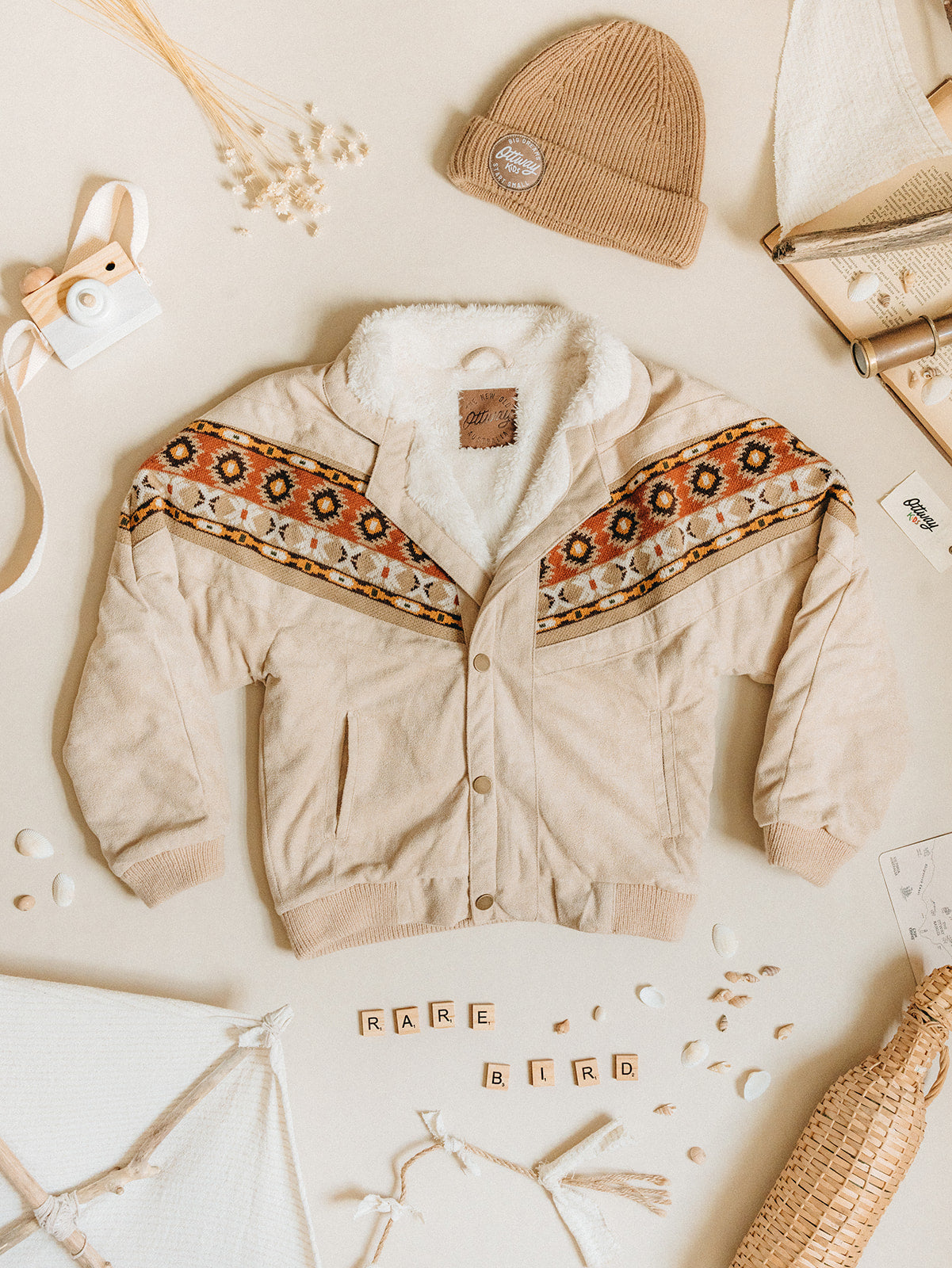The Cream Rarebird Jacket - Kids