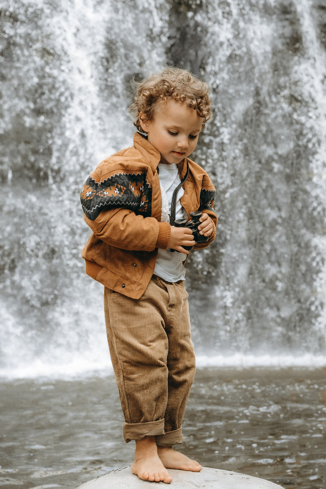 The Brown Rarebird Jacket - Kids