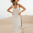 Load image into Gallery viewer, Amal - Beige Textured Dress