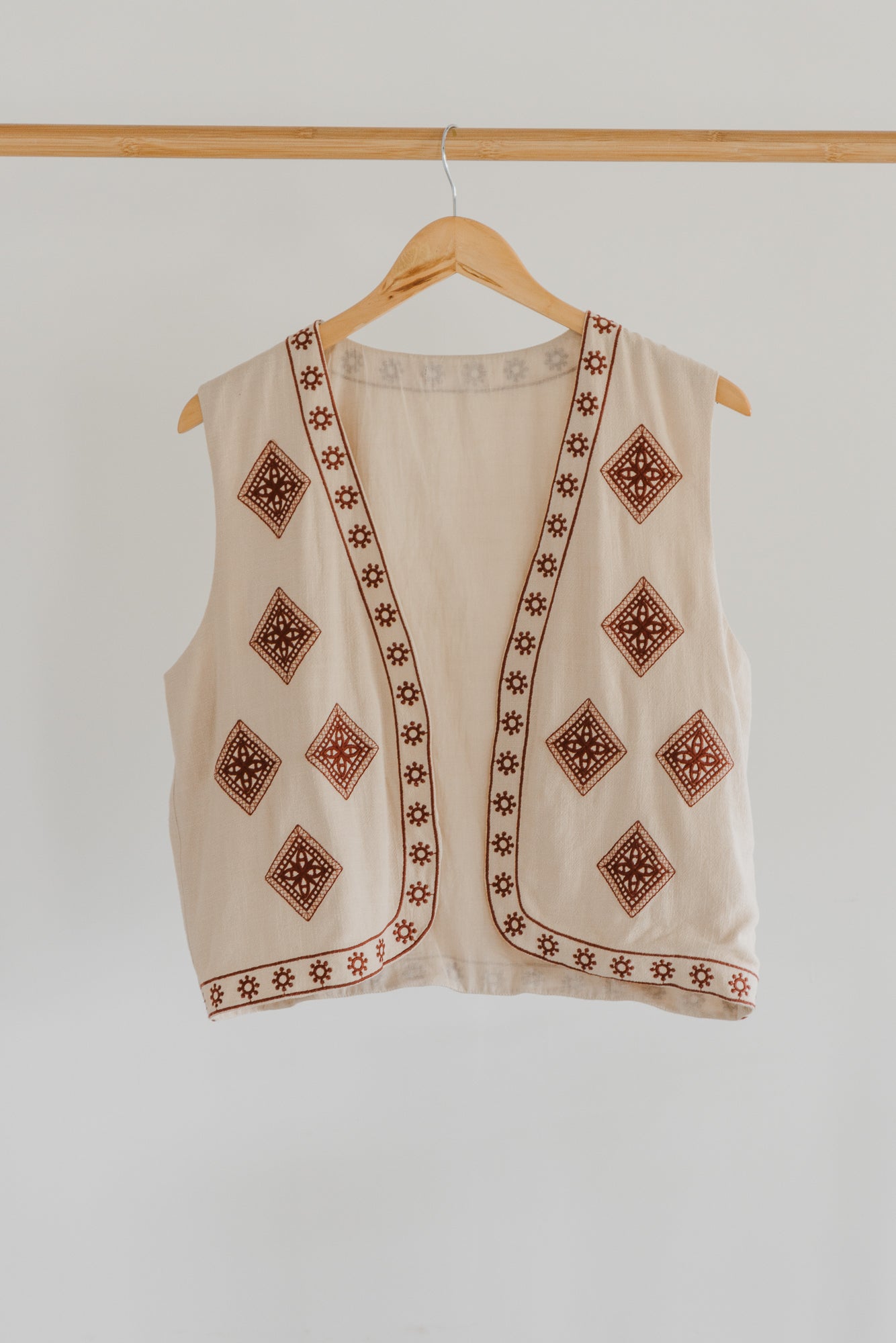 Boho Vest - Sage