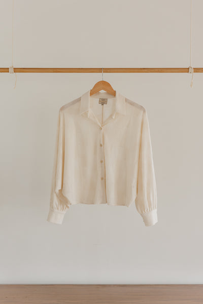 Ember - Textured Check Shirt/Blouse