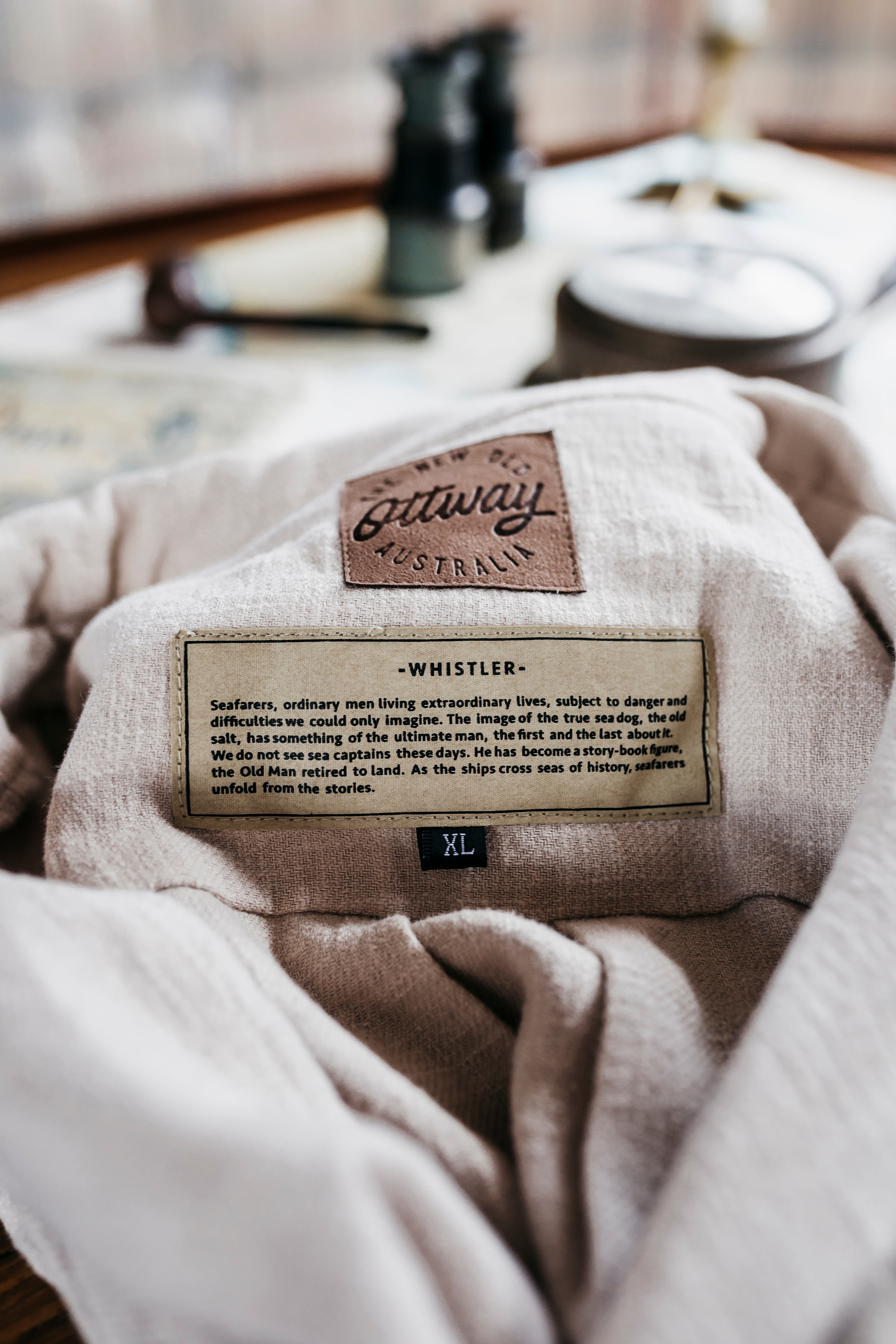 Whistler Cream - Ramie Shirt Dress