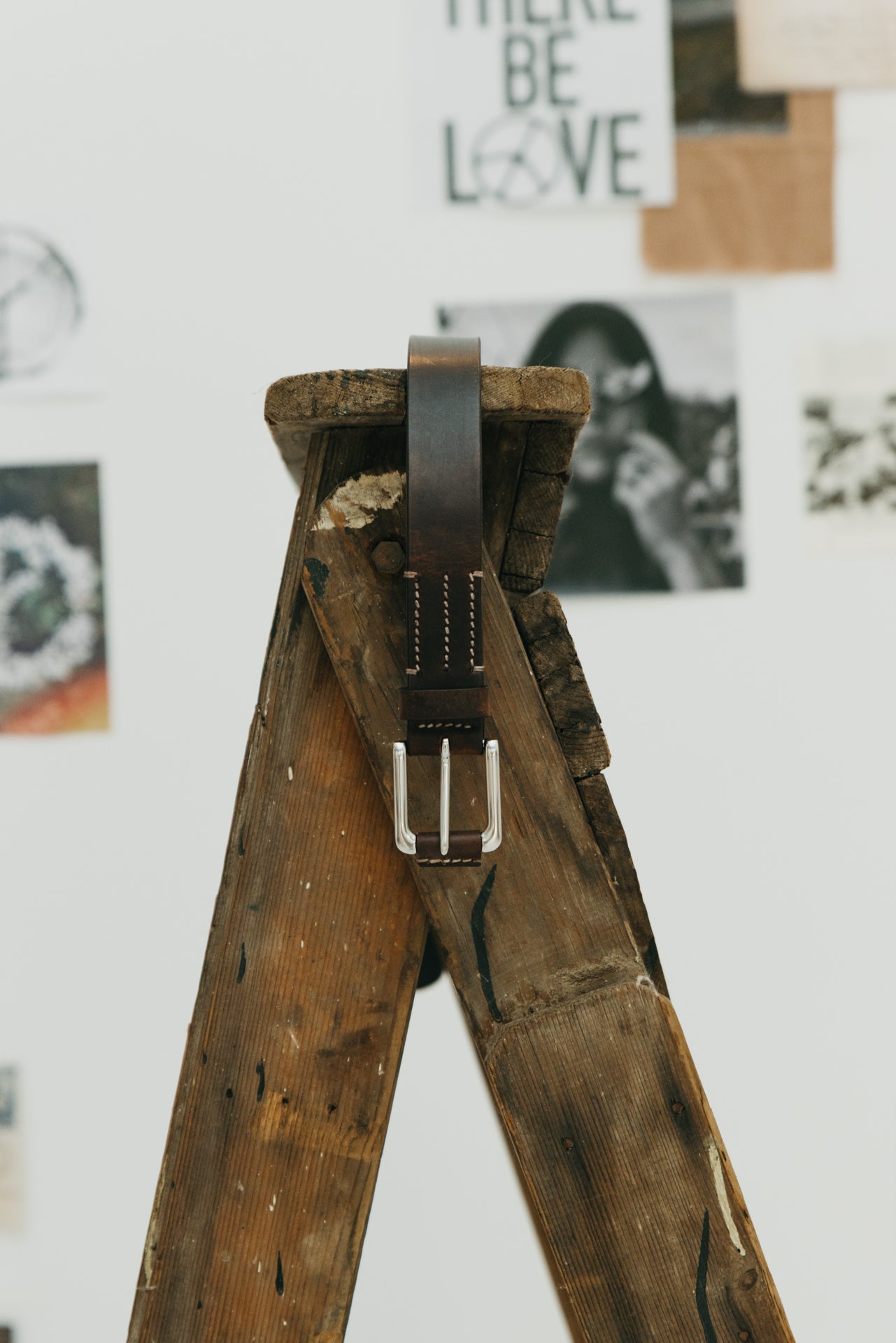 Tucker Brown Leather Belt