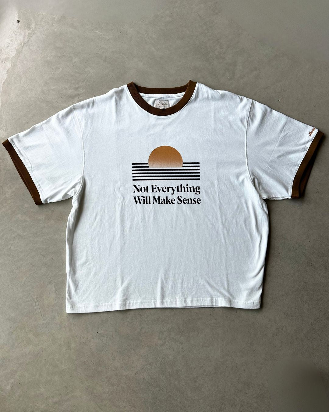 Not Everything Will Make Sense Oversized T-Shirt - White