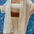 Load image into Gallery viewer, Talis - Crochet Short Sleeve Shirt