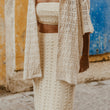 Load image into Gallery viewer, Talis - Crochet Short Sleeve Shirt