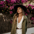 Load image into Gallery viewer, EASTON - WOMEN GREEN SHIRT/JACKET