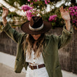 Load image into Gallery viewer, EASTON - WOMEN GREEN SHIRT/JACKET