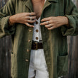 Load image into Gallery viewer, EASTON - WOMEN GREEN SHIRT/JACKET