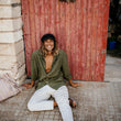 Load image into Gallery viewer, EASTON - GREEN SHIRT/JACKET