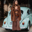 Load image into Gallery viewer, New Federal - Women Suede Long Sleeve Shirt/Jacket