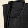 Load image into Gallery viewer, Miller - Unisex Textured Linen Pants - Washed Black