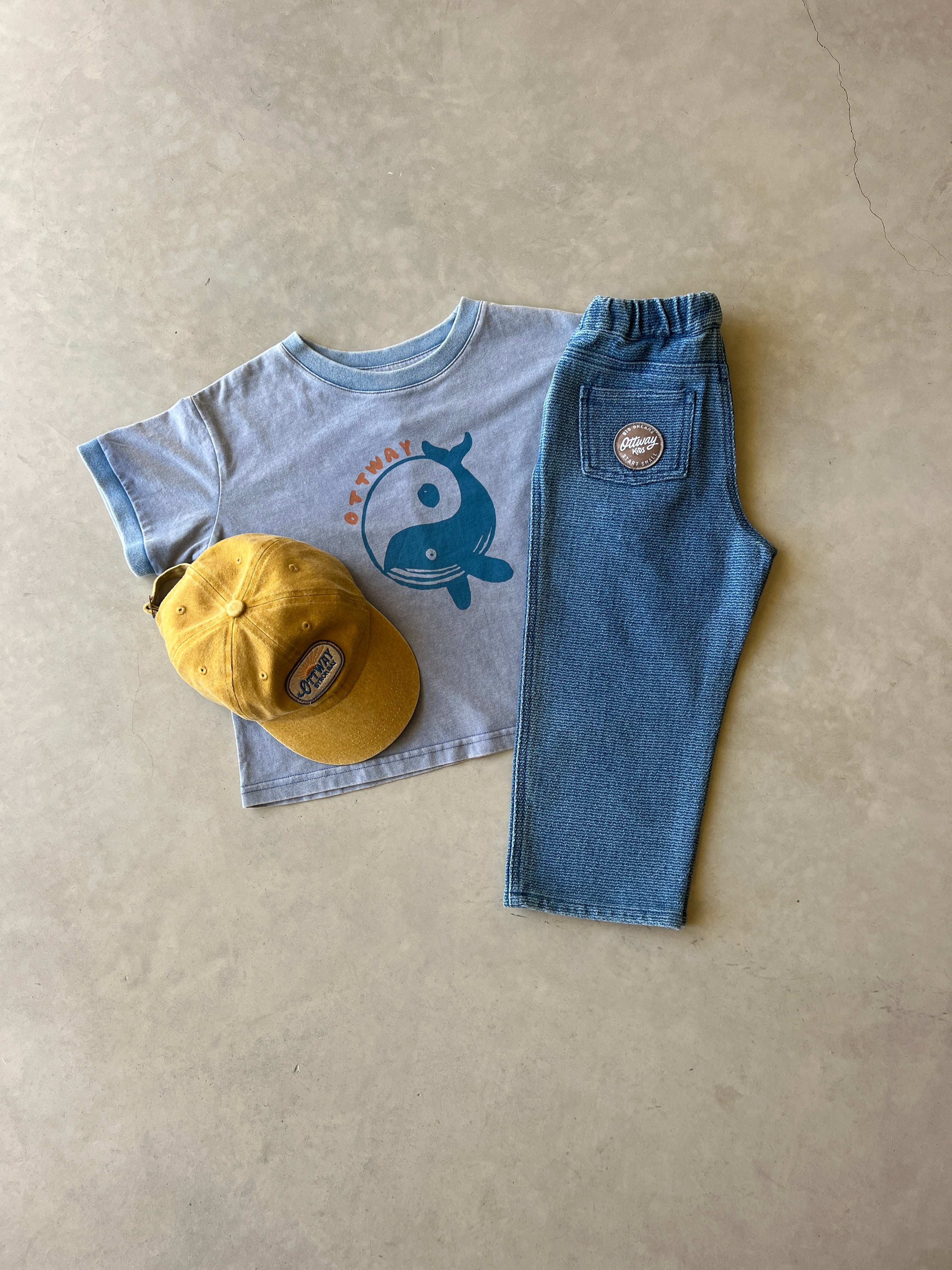 OTTWAY's® Textured Baggy Jeans - Kids