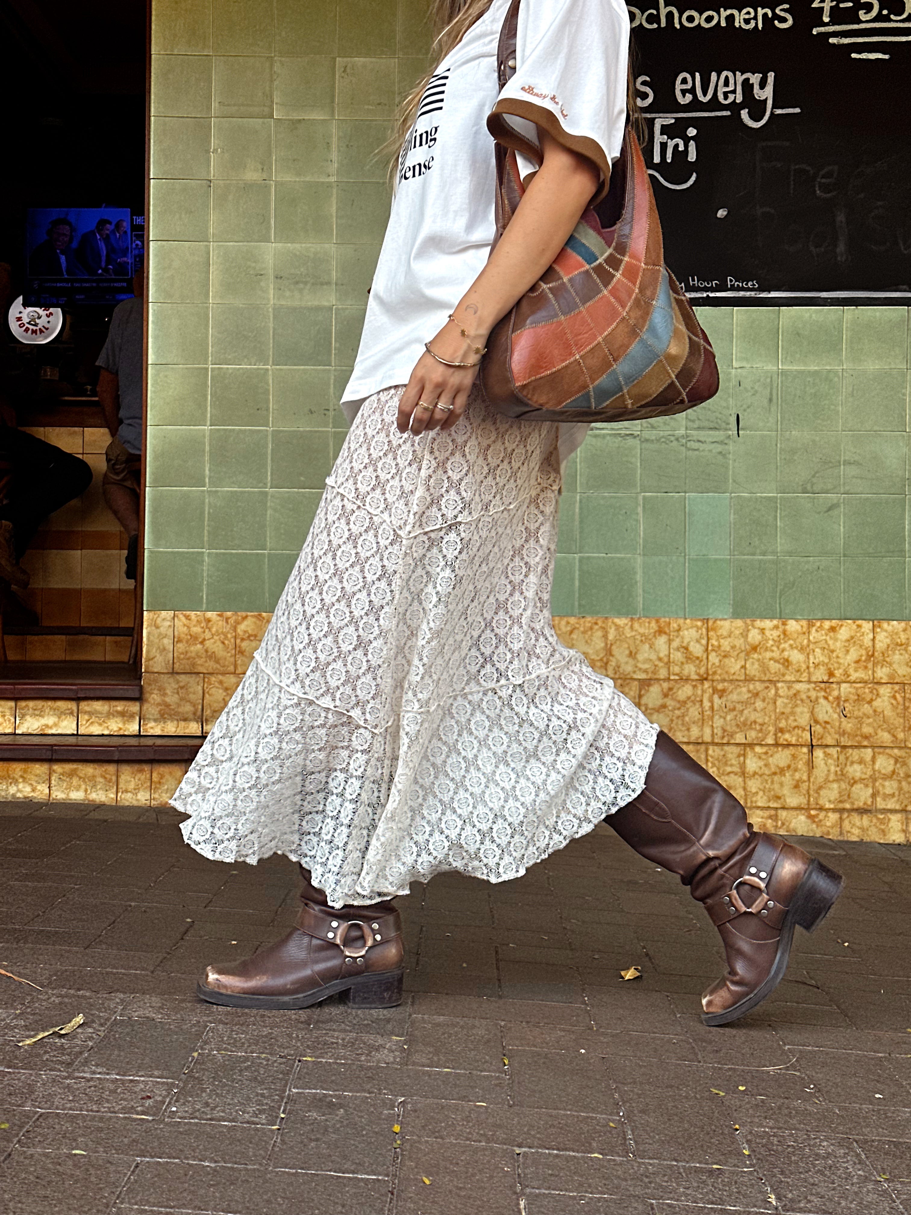 Moonlace - Lace Midi Skirt