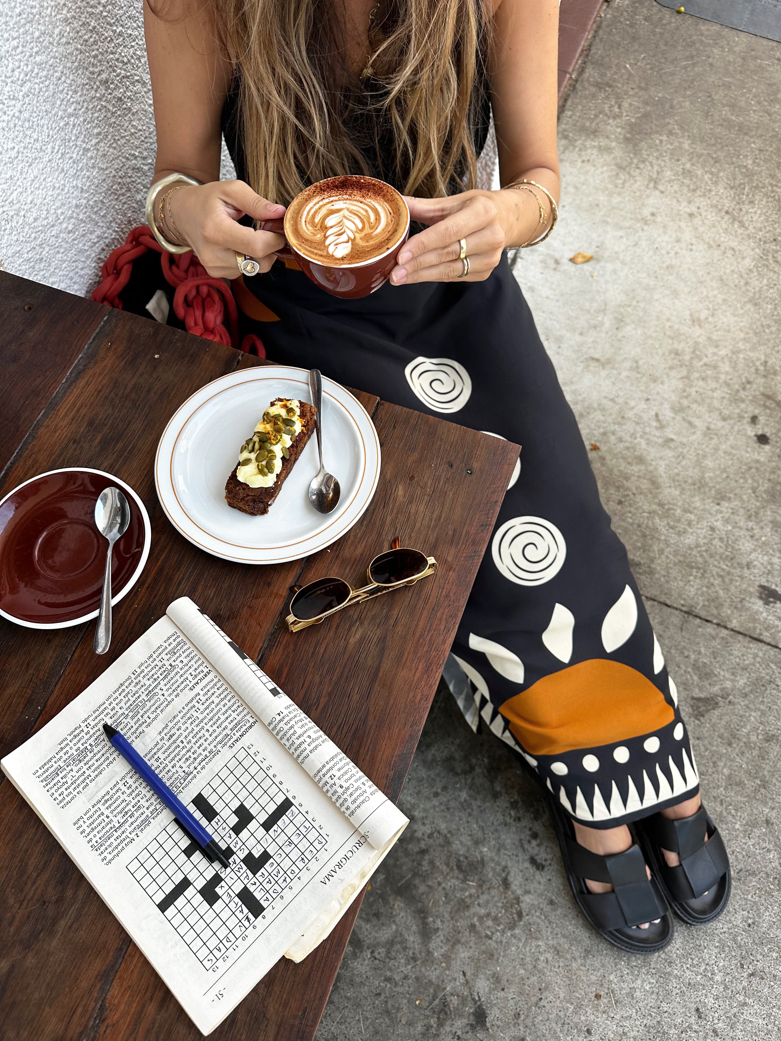 Solstice - Black Maxi Skirt