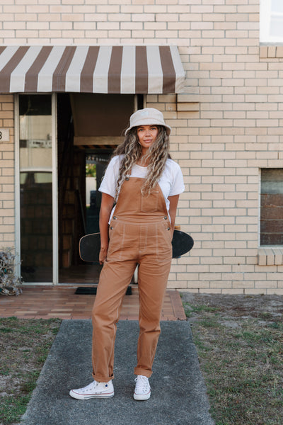 JACKS - Unisex Brown Overalls