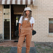 Load image into Gallery viewer, JACKS - Unisex Brown Overalls