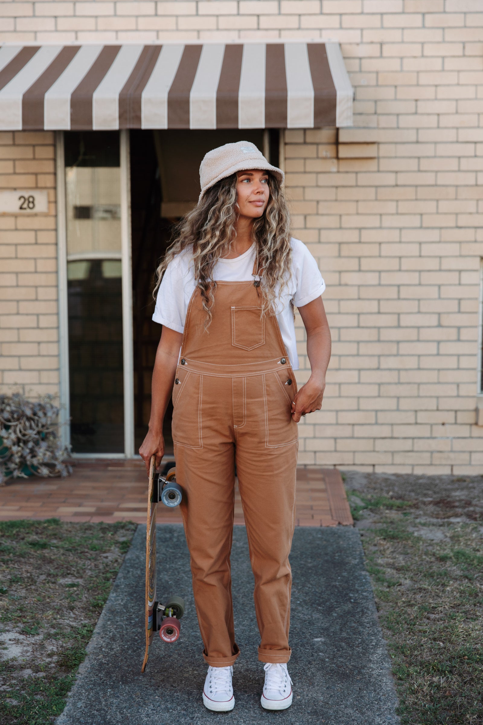 JACKS - Unisex Brown Overalls