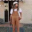 Load image into Gallery viewer, JACKS - Unisex Brown Overalls