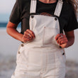 Load image into Gallery viewer, JACKS - Unisex Off-White Overalls