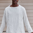 Load image into Gallery viewer, Rory Cable Knit Sweater - Antique White