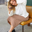 Load image into Gallery viewer, Rory Unisex Cable Knit Sweater - Antique White