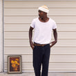 Load image into Gallery viewer, Miller - Textured Linen Pants - Washed Black