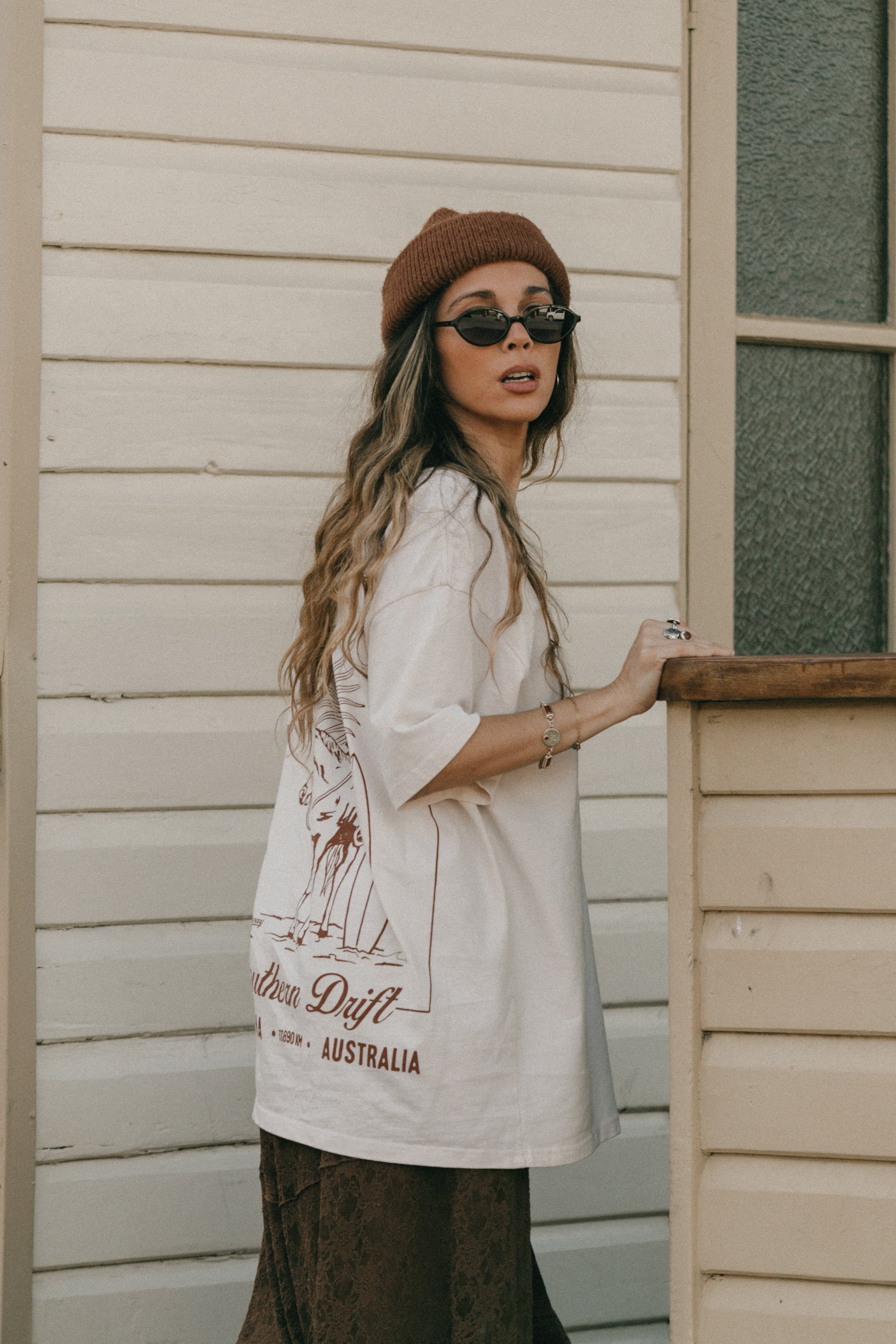 Southern Drift Unisex T-Shirt - Off-White