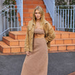 Load image into Gallery viewer, Lily - Plaid Midi Skirt