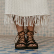 Load image into Gallery viewer, Amal - Beige Textured Dress