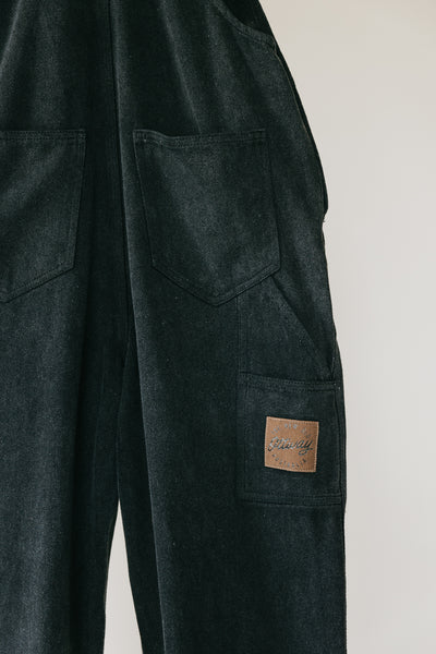 JACKS - Washed Black Overalls