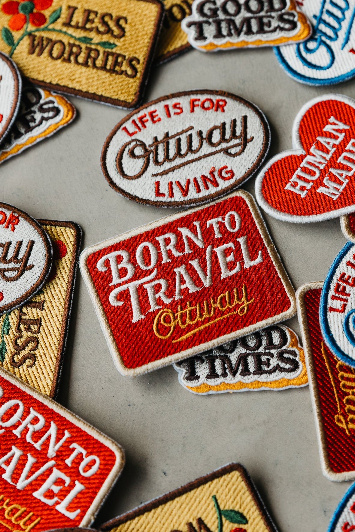 Born To Travel Patch