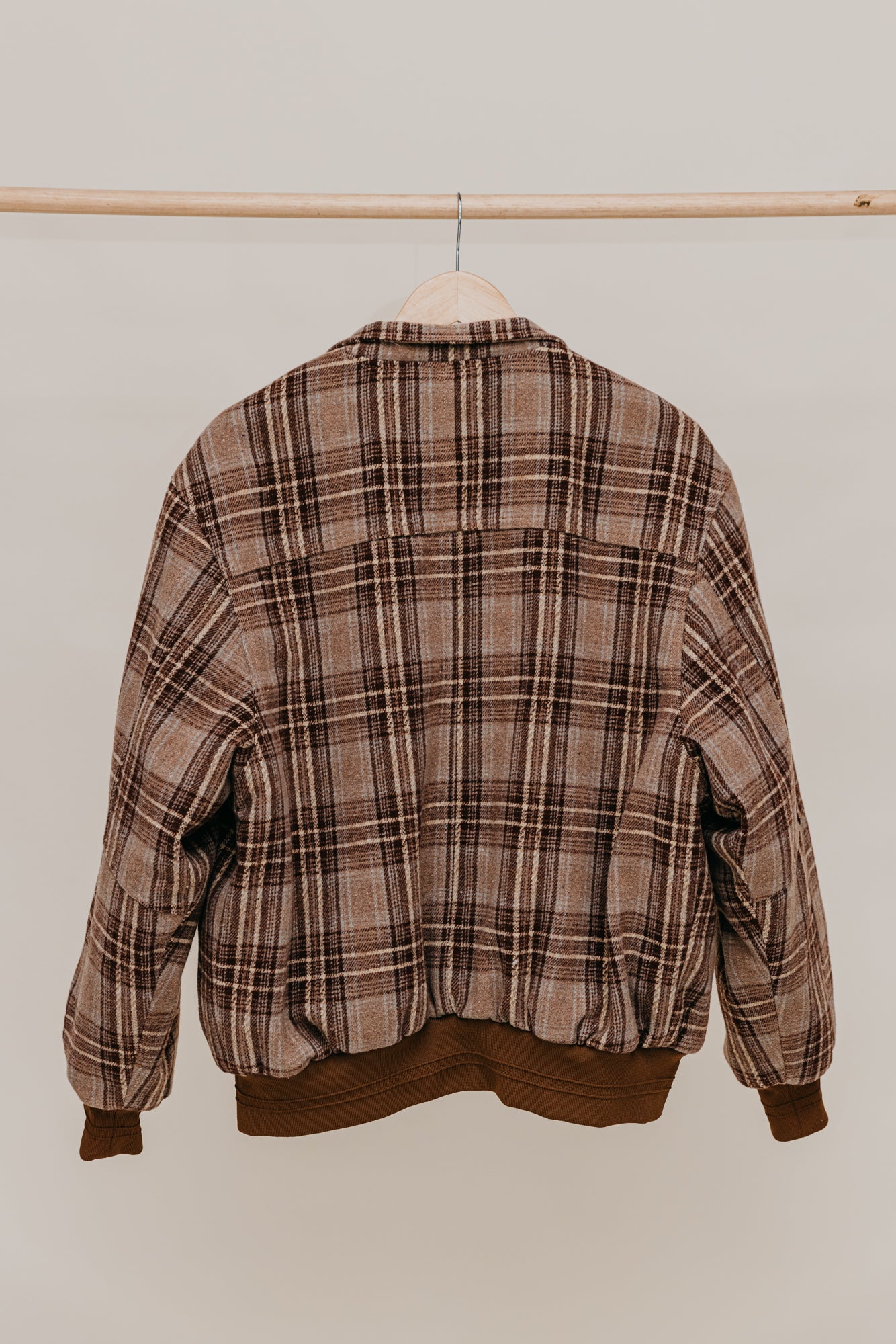 Highland Sherpa Plaid Jacket