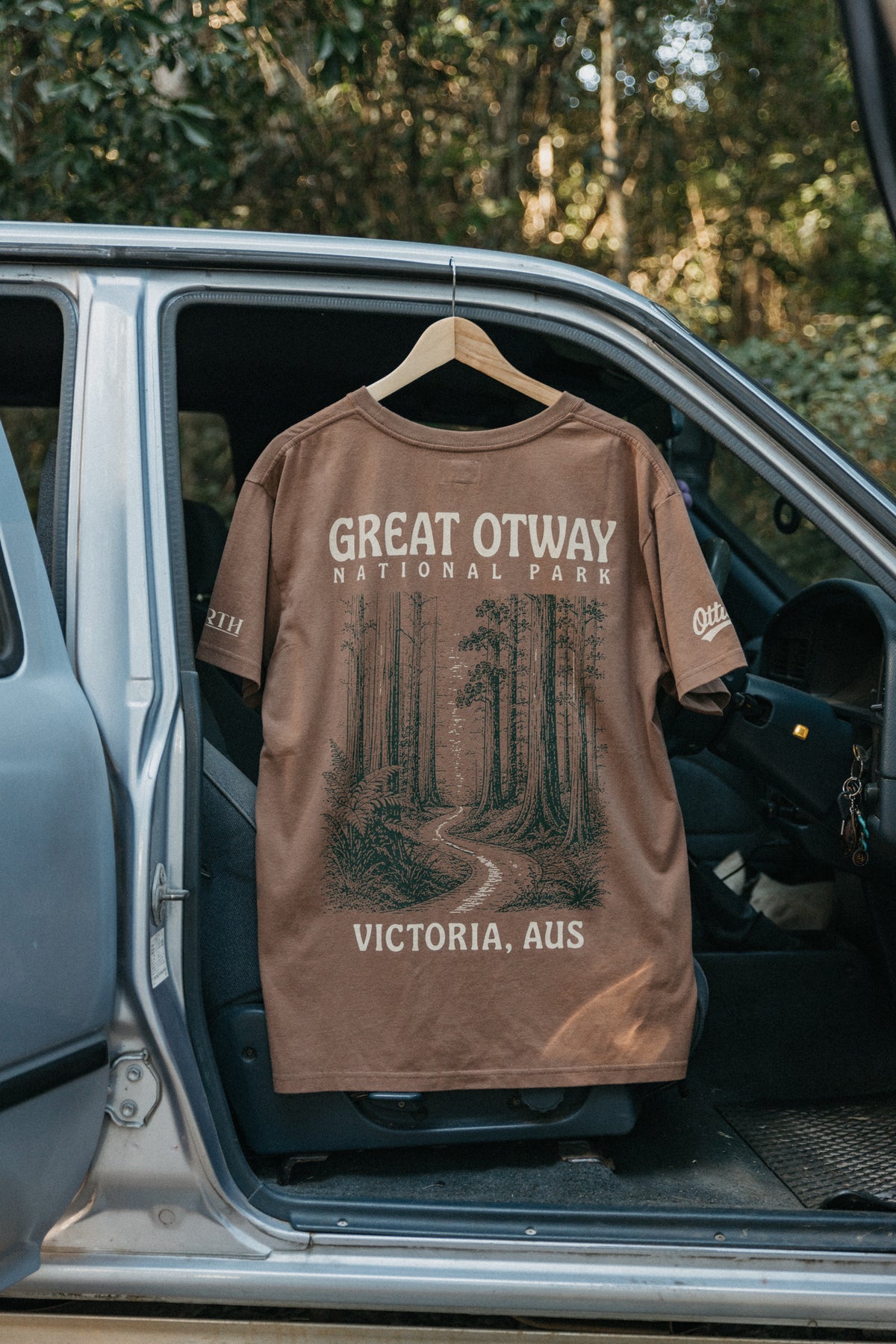 Great Otway National Park T-Shirt - Brown