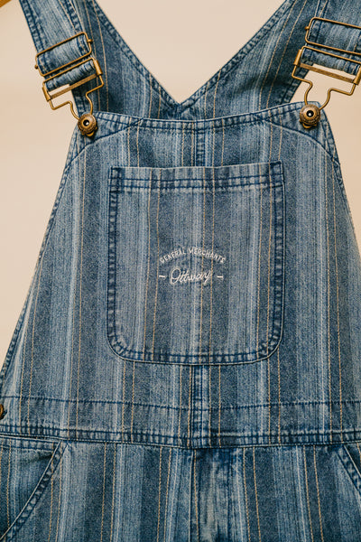 Jagger - Washed Denim Overalls