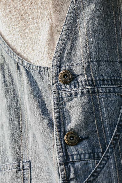 Jagger - Washed Denim Overalls