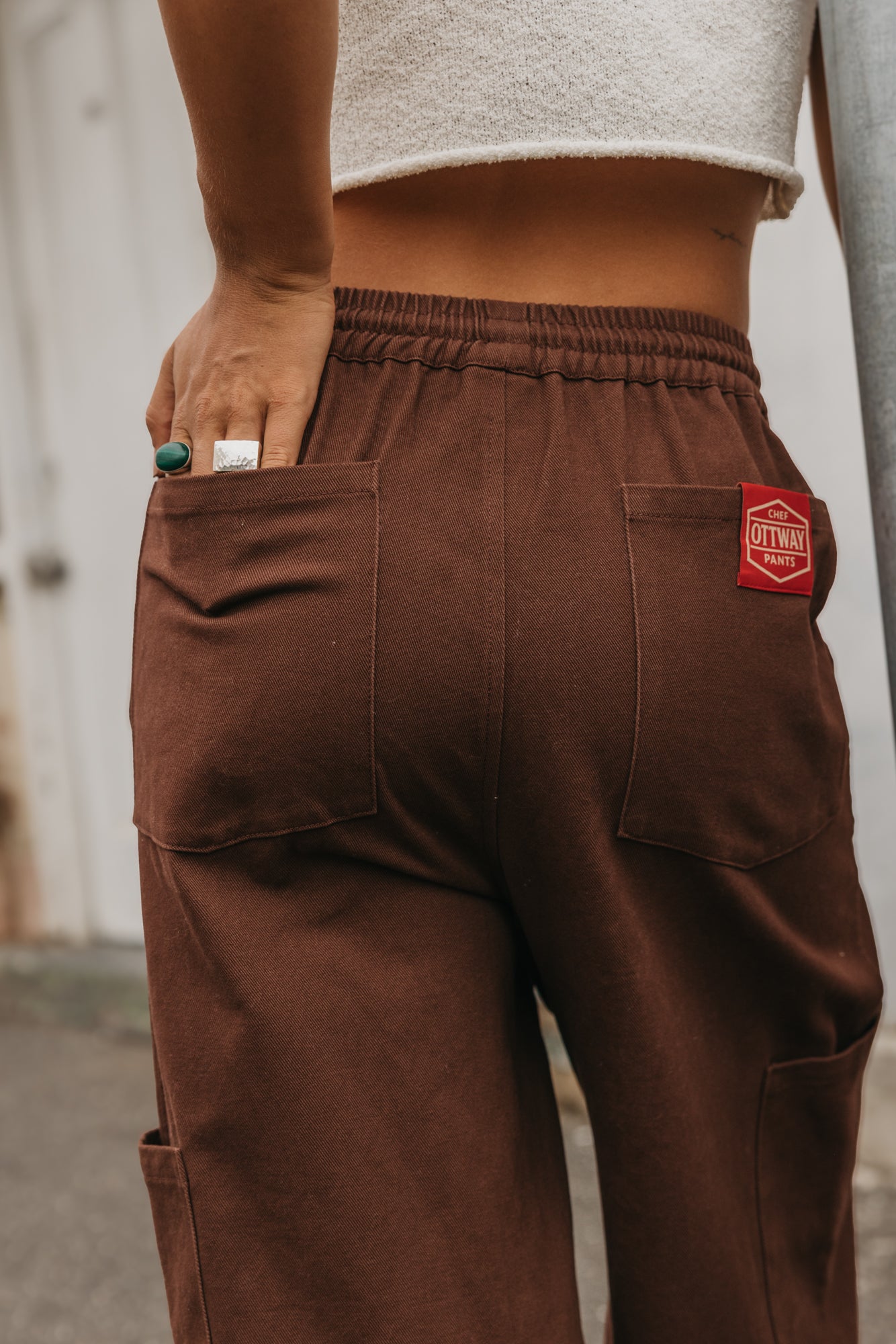 Chef Ottway Pants Unisex - Dark Brown