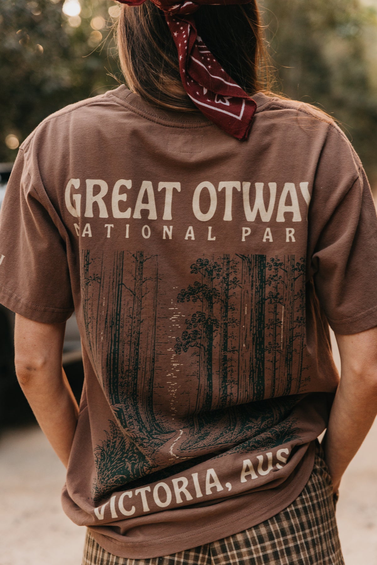 Great Otway National Park Unisex T-Shirt - Brown