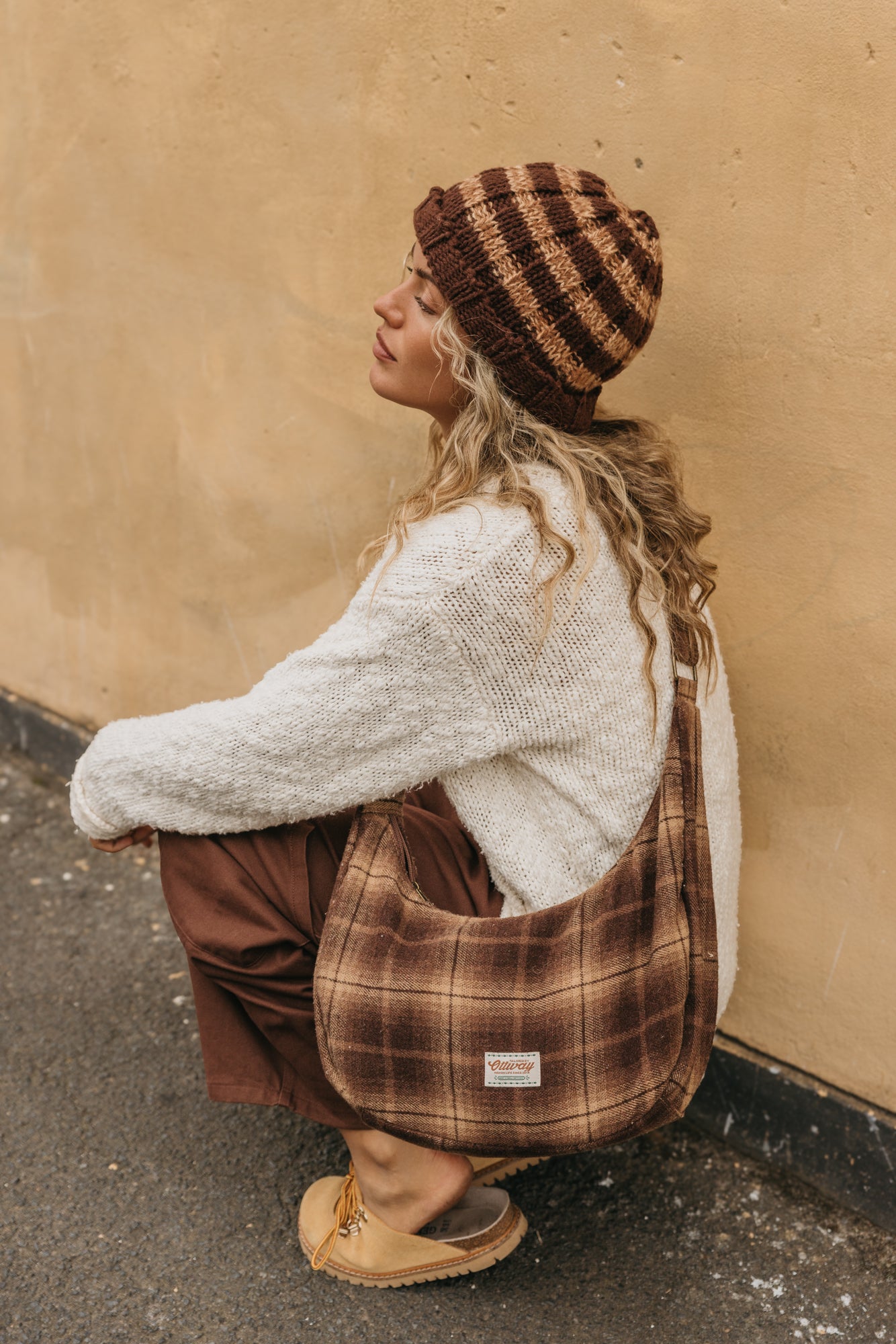 Mara Checkered Handbag