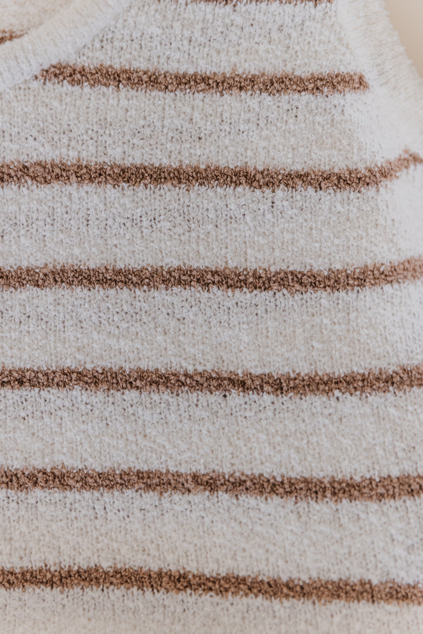 Brisa - Striped Textured Rib Knit Tank