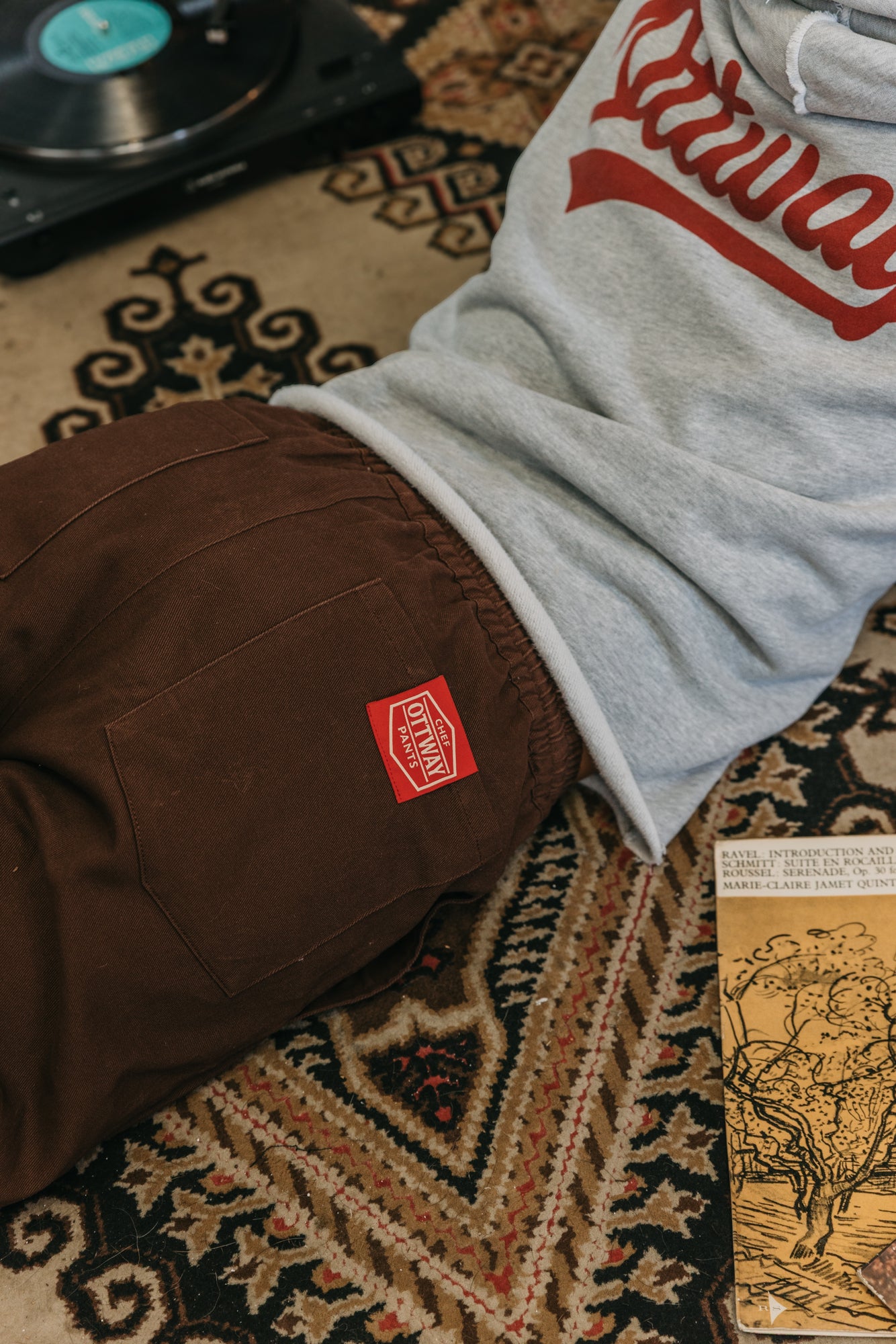 Chef Ottway Pants Unisex - Dark Brown