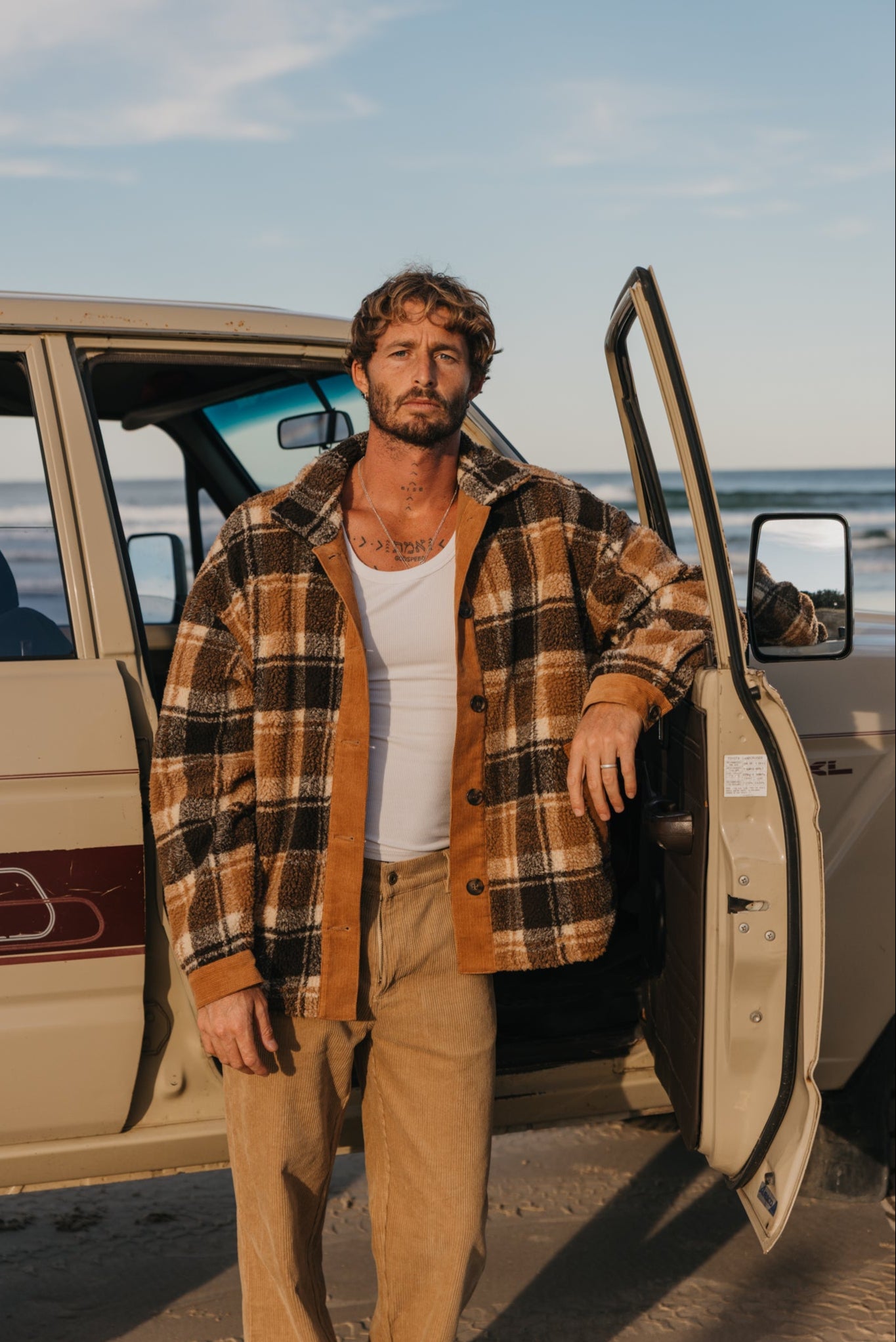 Foster - Flannel Sherpa Jacket
