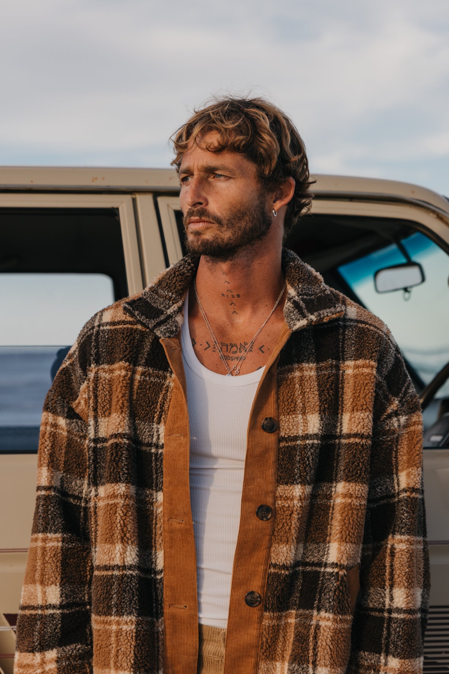 Foster - Flannel Sherpa Jacket